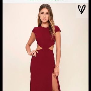 Lulu’s Cutout Maxi Dress